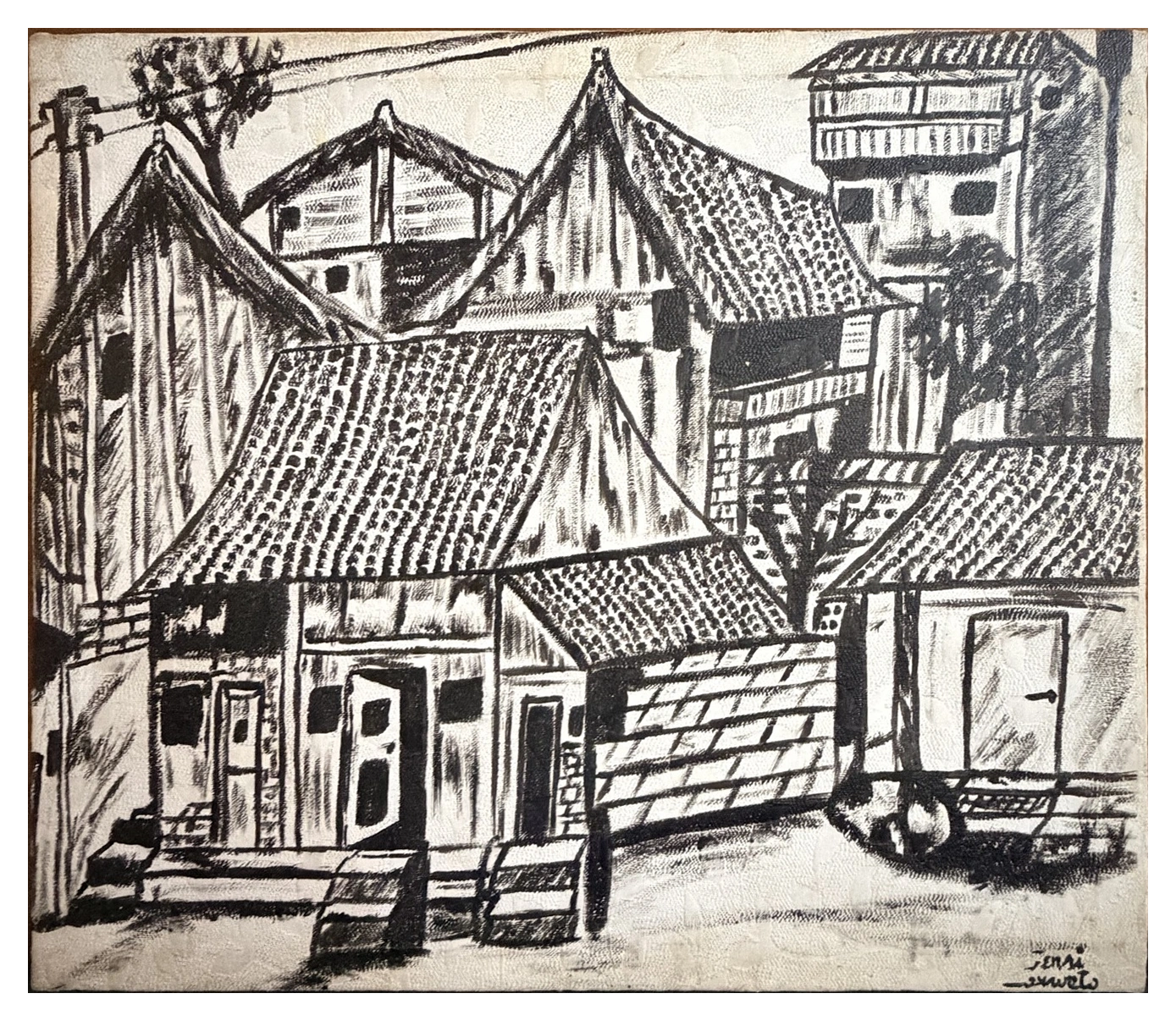 Collection photograph: an architectural study.