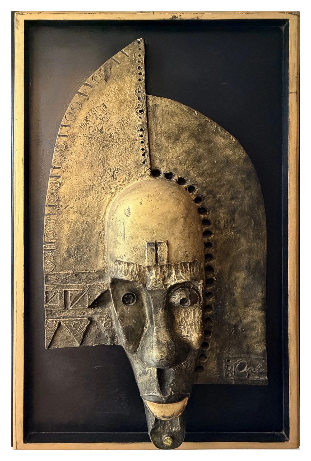 Collection photograph: the tall mask.