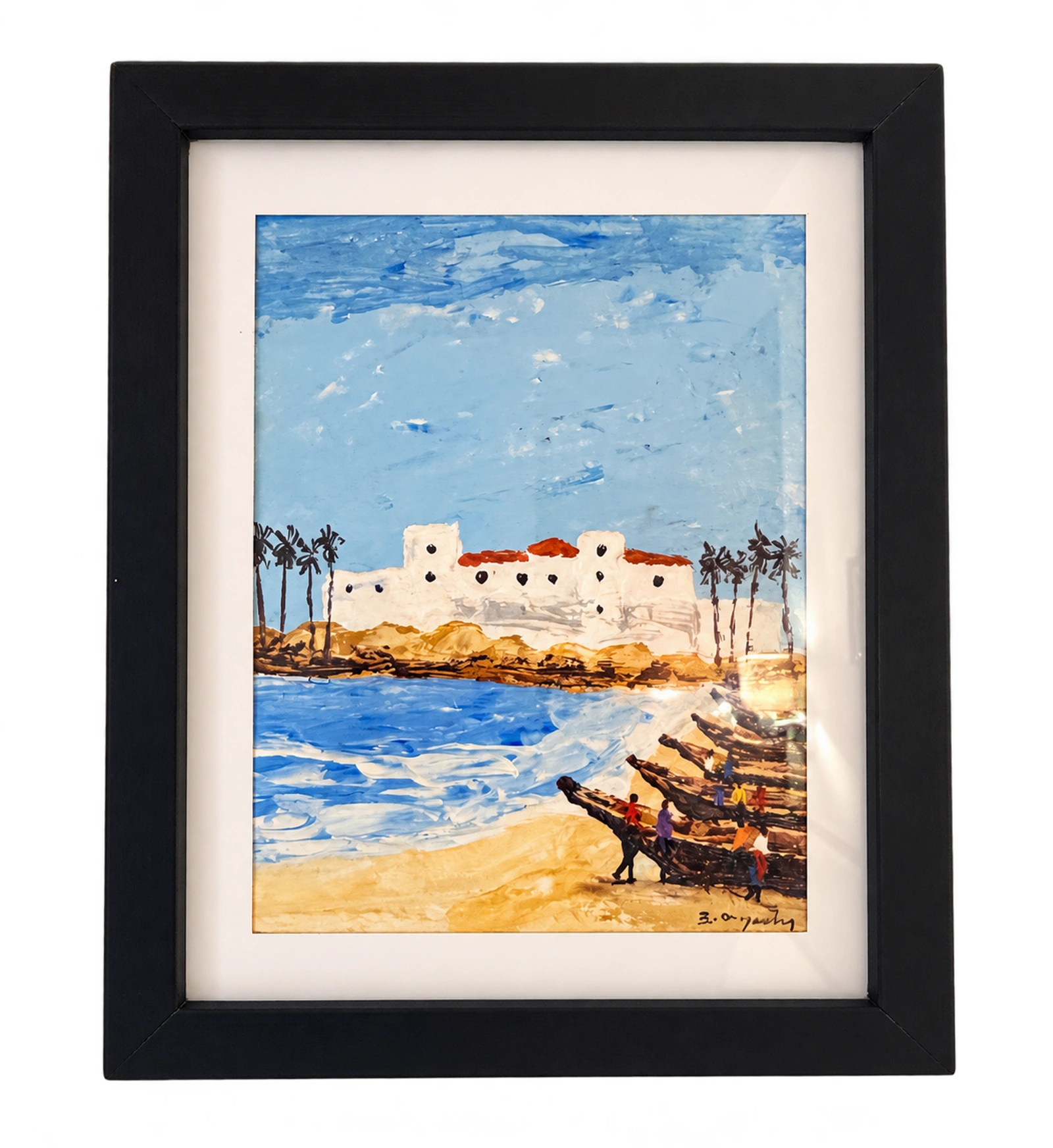 Collection photograph: a coastal view.