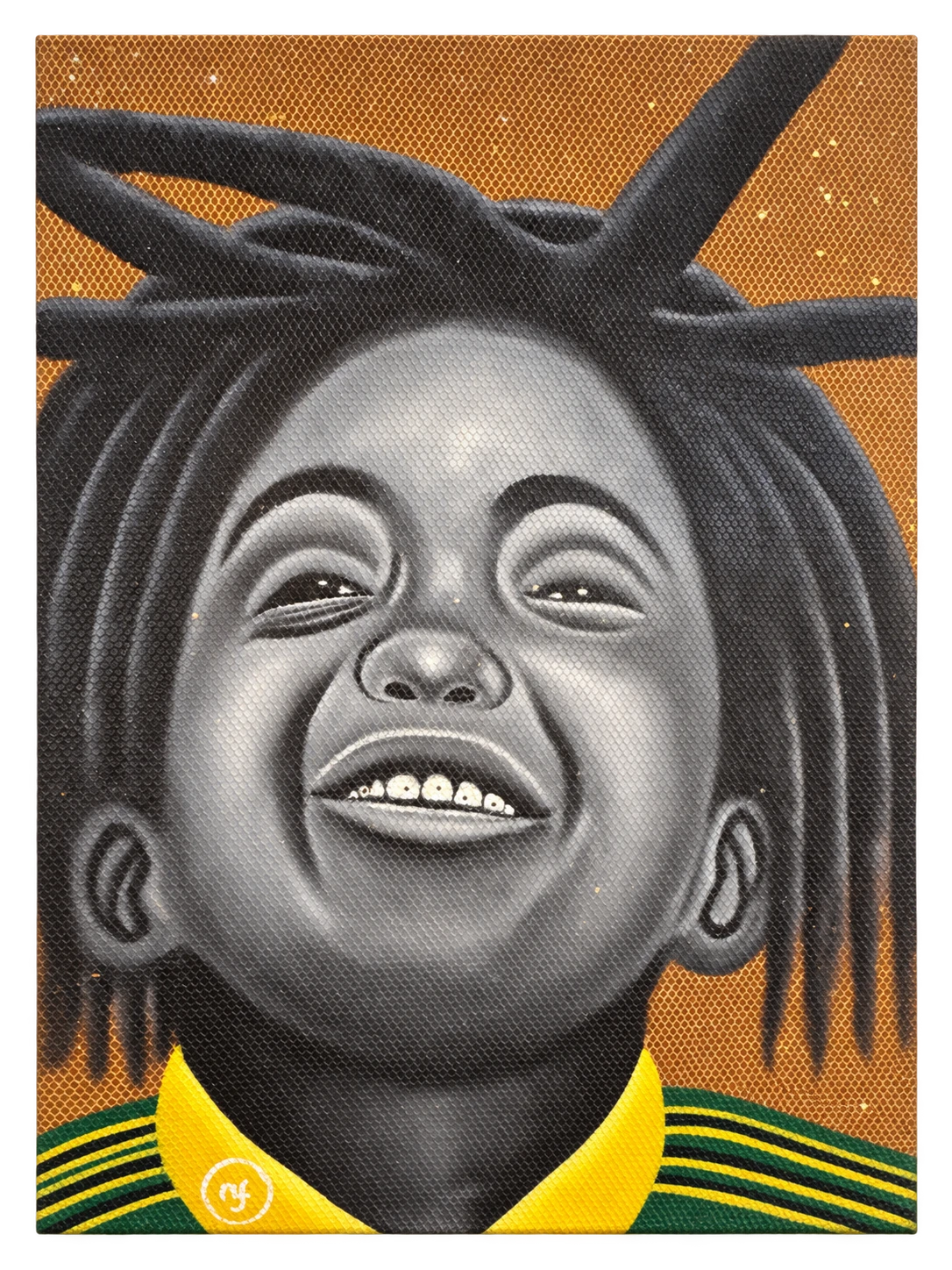 Collection photograph: a smile in yellow.